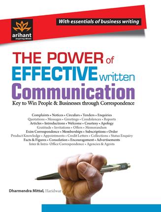 Arihant The Power of Effective Written Communication Key to Win People and Businesses through Correspondence 